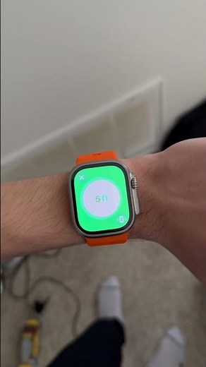 Locating iPhone With Precision Finding On Apple Watch
