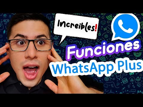 WHATSAPP PLUS FUNCIONES | Que FUNCIONES tiene WHATSAPP PLUS | 2023 | 🔥👀