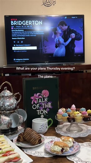 Bridgerton Afternoon Tea Watch Party Details