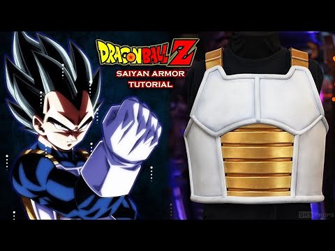 How to Make Dragonball Z Saiyan Armor - Free Templates - Cosplay Tutorial