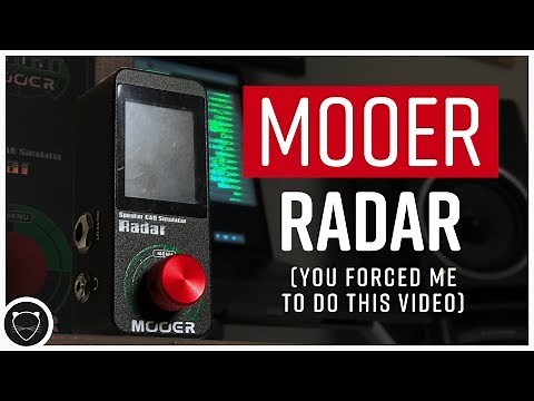 Mooer Radar - IR & Power Amp Sim Pedal | Review