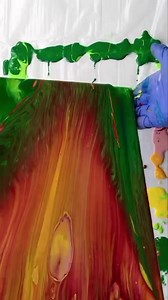 9.5K views · 398 reactions | WOW! Creative FLUIDART acrylic pour painting (full process is on my youtube Mii paintings) #flower #acrylicpouring #fluidart #painting #art #creative #ideas | Mii.paintings | Facebook