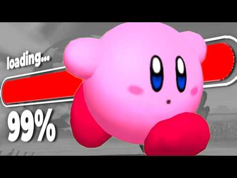 Speedrunning Kirby while another game loads
