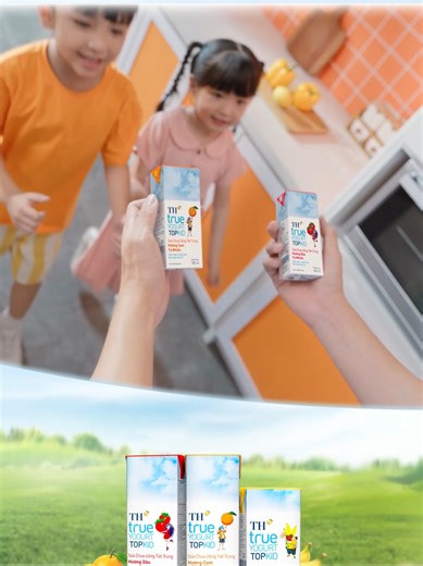 Sữa chua uống TH TOPKID - Dinh dưỡng tự nhiên
