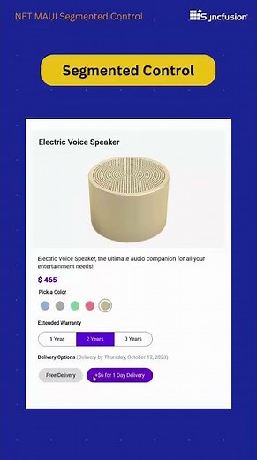 Introducing New Segmented Control in .NET MAUI