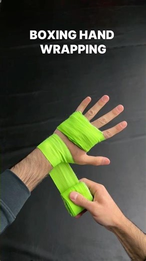Boxing Hand Wrap Tutorial for Beginners ✔️ #boxing #boxer #boxingcoach #boxingwraps #boxinglife