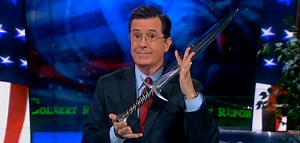 LOL: Stephen Colbert Gets Stumped In 'Lord Of The Rings' Trivia By Ryan Gosling's Mom - SlashFilm