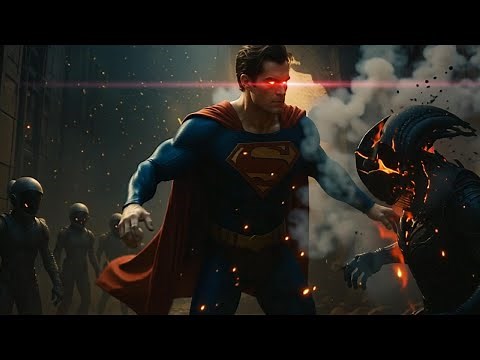 Superman vs Aliens: Lunar Invasion part 1