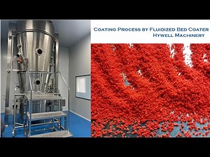 Coating Process in a Fluidized Bed by Fluidized Bed Coater