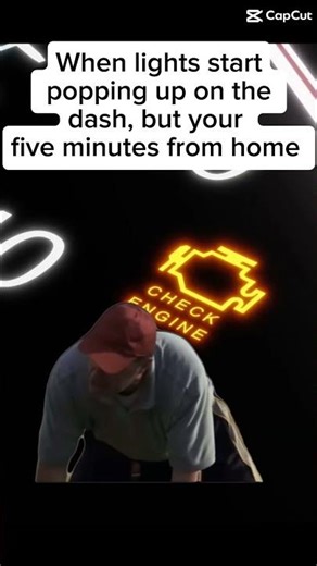 When the Check Engine Light Hits 5 Minutes From Home… 😅