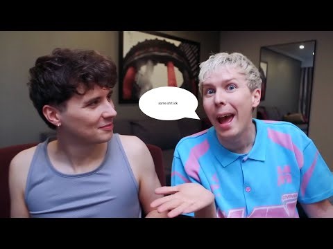 dan and phil giving shoutouts with (almost) no context