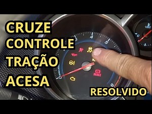 cruze luz controle tração acesa resolvido