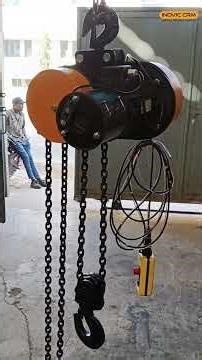 3 Ton Chain Hoist Without Trolley | 5 Mtr Lifting Height | Power Tech Motor | Arihant Brake