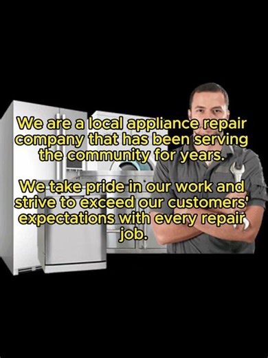 Appliance Repair Forney, TX 214-216-0882