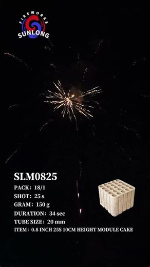 SLM0825 0.8 INCH 25S 10CM HEIGHT MODULE CAKE