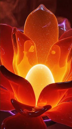 Molten Glass Bloom – Ultra Cinematic Lava Glow Loop