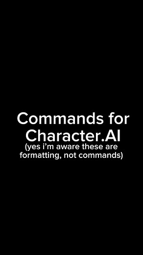 #fyp #fyf #tutorial #characterai #commands #markdown #markdownformatting #markdownformat