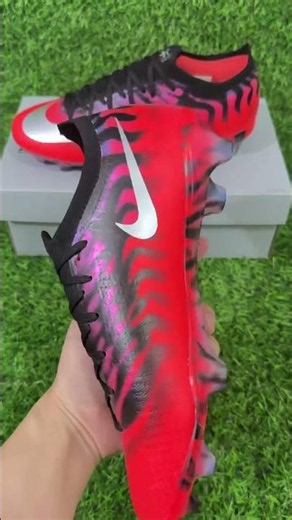 Nike Air Zoom Mercurial Vapor 17 Elite FG Firm Ground Soccer Cleats - Red/Bright Crimson/Metallic Si