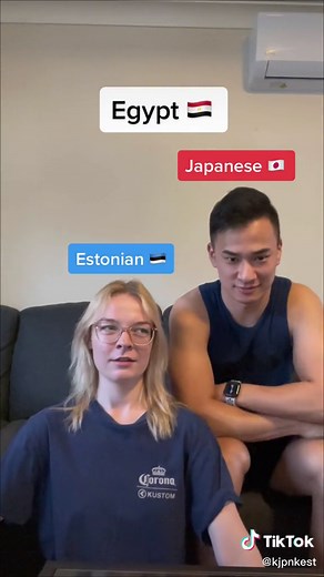 How to say country names in our languages part 2 🥰 #japanese #estonian #language #country #fyp