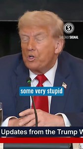 2.1M views · 48K reactions | Trump Addresses ICE Officer AMBUSH: 'We'll Get to the Bottom of It' President Trump told Fox News' Peter Doocy that the people who tried luring and ambushing ICE officers are "very stupid people" who have money. "The newness of the weapons—rifles that just came out—and they have the latest model. So there's something going on, and we'll get to the bottom of it." | The Daily Signal | Facebook