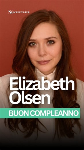 Elizabeth Olsen compie 37 anni! Wanda Maximoff / Scarlet Witch nei film del MCU, la ricordiamo anche in La fuga di Martha, Love & Death e Sorry for Your Loss. E voi in che ruolo la preferite? #ElizabethOlsen #happybirthday #gm #screenweek | ScreenWeek Cinema & Serie
