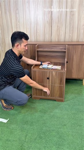 DIY Furniture Hack – Hide Cash in a Secret Compartment #SecretStorage #HiddenCompartment #SmartFurniture #HomeHacks #DIYProjects #ASMR | NỘI THẤT GIÁ RẺ