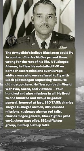 They Doubted Black Pilots Could Fly — He Flew 409 Combat Missions Across 3 Wars | Military History