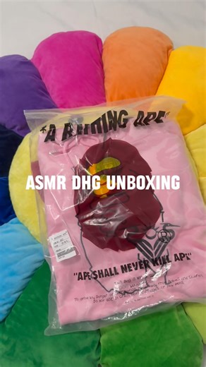 ASMR DHgate unboxing (Bape)