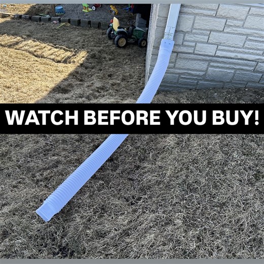 Watch Honest thoughts after installing rain gutter extenders on Amazon Live