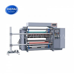 [Hot Item] High Speed Aluminum Foil Roll Sticker Label Slitting Machine with Double Rewinding
