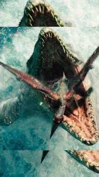 🔥The Deleted Pteranodon Monorail Attack Scene in Jurassic World #dinosaur #mosasaurus #jurassicworld