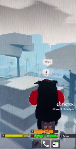 Festive Flying Fun with Dahood Cow in Roblox