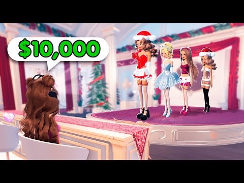 $10,000 Fashion Show In Dress to Impress!