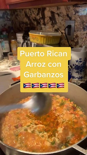 Delicious Arroz con Garbanzos Puerto Rican Style Recipe