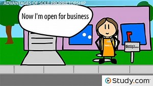 Sole Proprietorship | Definition, Advantages & Disadvantages