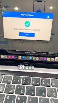 How to Enter & Exit recovery mode in iPhone Mobile #iphone #mobile #repairing #recovery #service