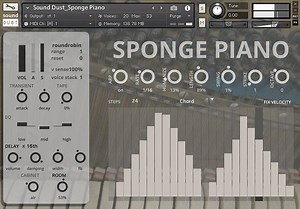 Sound Dust launches Sponge Piano quirky instrument for Kontakt