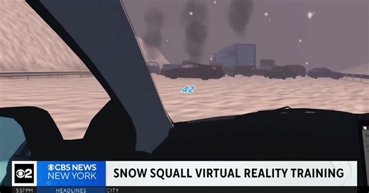 New VR simulator teaches drivers to navigate snow squalls, dangerous winter weather to drive in