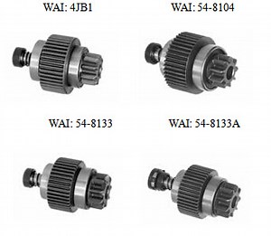 [Hot Item] Wai: 151255, 4jb1, 54-8133, 54-8309A Hitachi Starter Drive Bendix Starter Gear