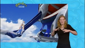 CBeebies lazy town secret agent zero sign zone