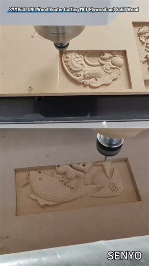 CNC Wood Router Cutting MDF Plywood and Solid Wood