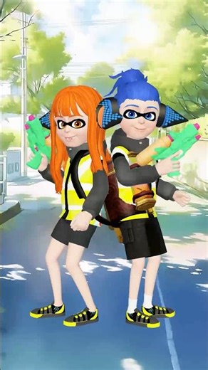 Splatoon: Inkling Girl And Inkling Boy Now Available On Zepeto! #splatoon #nintendo #zepeto