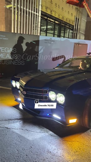 New Chevelle 70/SS departing the 2025 SEMA Show