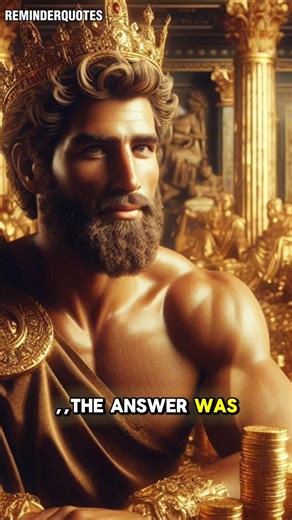 Croseus The Rich King Who Misunderstood Prophecies #legend #history #shorts #kingdom