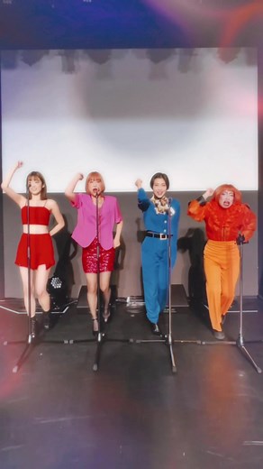 昭和アイドルハロウィンコラボ！セイントフォーのカバーダンス