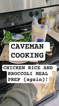 CHICKEN RICE AND BROCCOLI MEAL PREP (again)!