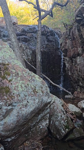 Mountain Waterfall Climb. Mystic Mist. part 1 of 3. #waterfall #mountain #nature #america #hike