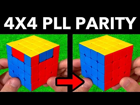4x4 Rubik’s Cube: PLL Parity (7 MOVES)