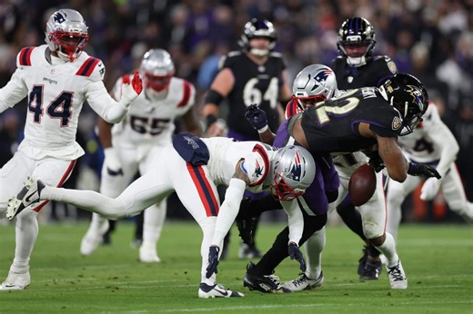 Ravens didn’t play winning football in loss to Patriots. And that’s been a theme all season