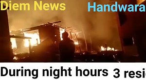 Three residential houses completely gutted in fire incident in Behnipora Rajwar ,one belongs to Sanaullah sheikh S/o Subhan Sheikh and two other belongs to Ab Aziz Sheikh S/o Subhan sheikh ,Locals and fire tenders reached on the spot and controlled the further loss ,No injuries/casualties reported.And the cause of fire is not ascertained yet. | Diem News India | Facebook